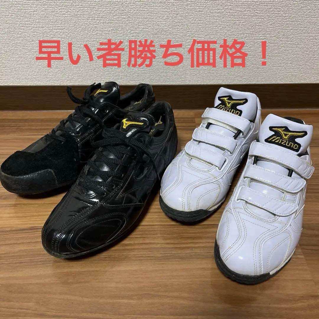 野球用　ミズノプロ スパイク&アップジュース