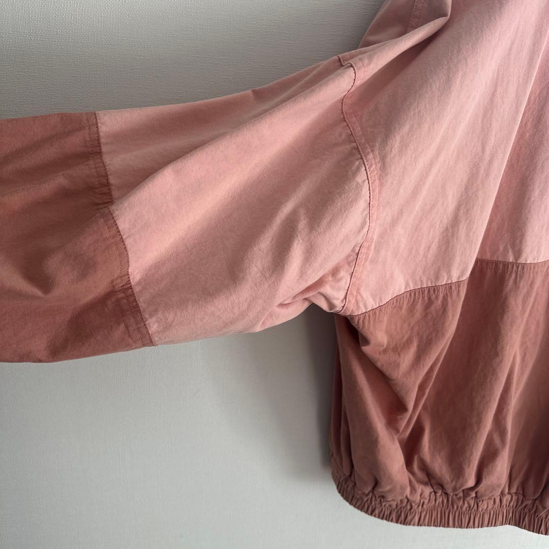 BOTT フード付きピンクアウター(コットン素材)