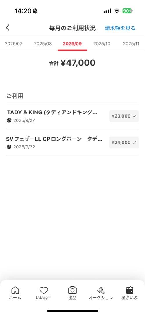 タディアンドキング　特大フェザーチェーンセット