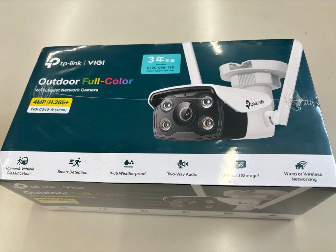 未開封品 TP-Link 5MP フルカラーカメラ VIGI C340-W
