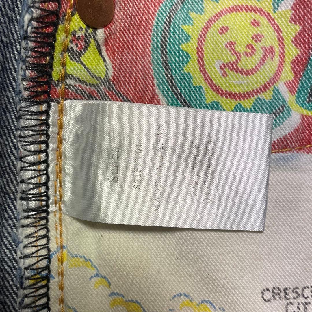 SANCA（サンカ） 15.5オンス デニムテーパード 5Pパンツ サイズ1