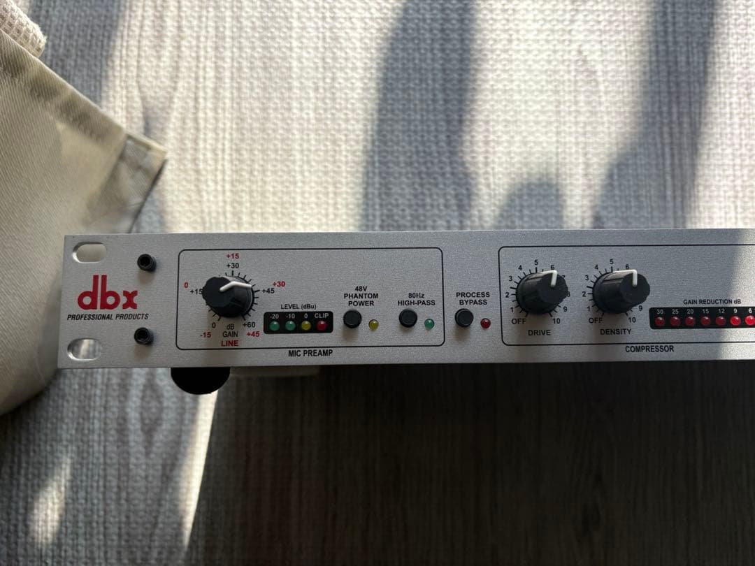 dbx 286s プリアンプ