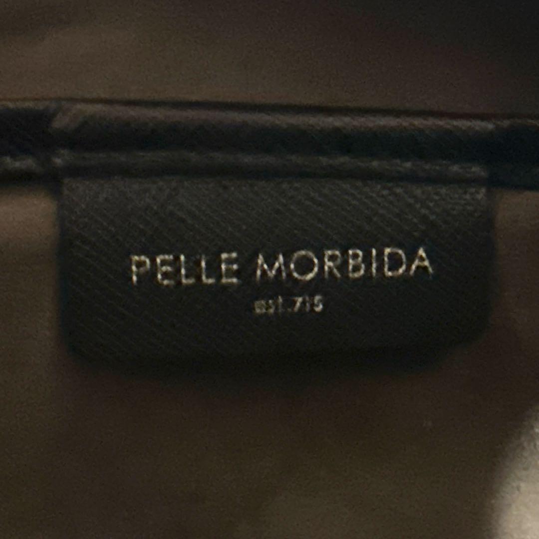 極美品 ペッレモルビダ ビジネスバッグ 2way ブラック レザー