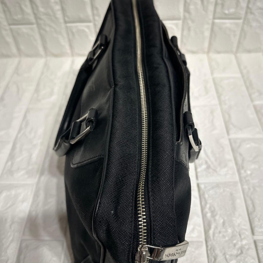 極美品 ペッレモルビダ ビジネスバッグ 2way ブラック レザー