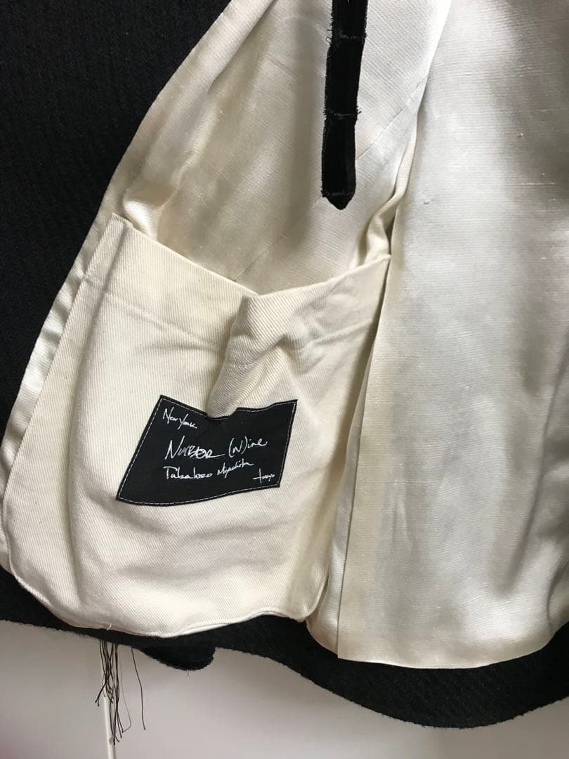 NUMBER(N)INE 09AW コート ブルゾン ジャケット　ナンバーナイン