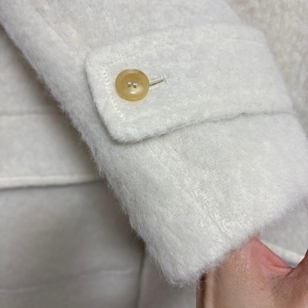 ヴィムガゼット、 ホワイト ダッフルコート