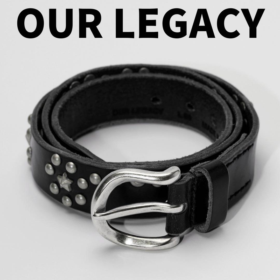 【美品】OUR LEGACY STAR FALL BELT 70サイズ