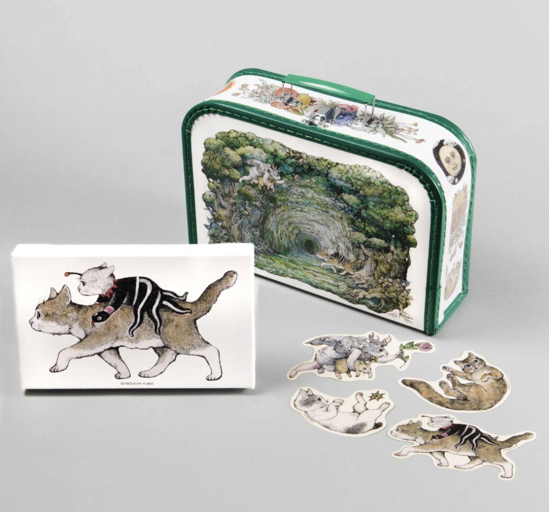 ヒグチユウコさんボリス雑貨店　複製画INペーパートランクSET ボリス　未使用