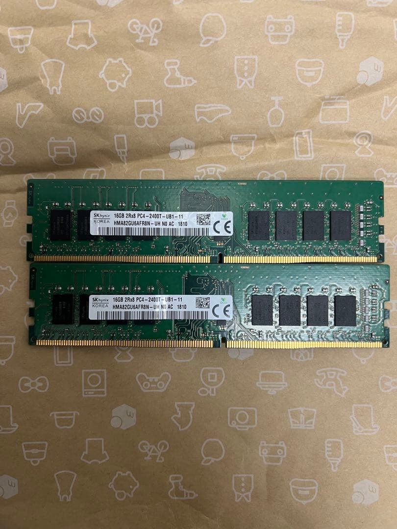 メモリー Sk ddr4 2400 16g*2 cl17