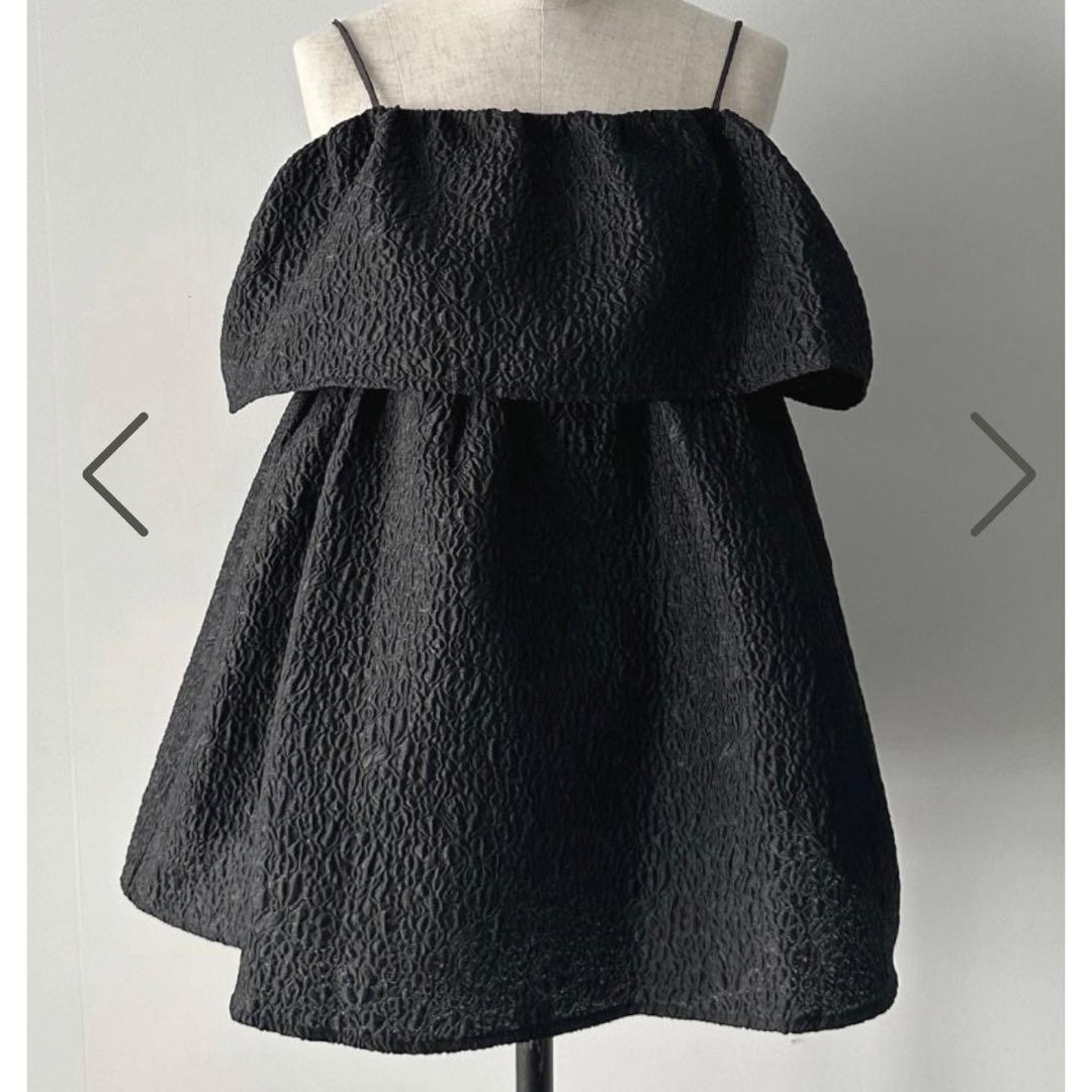 room306contemporary ボリュームエンボスキャミソールトップス