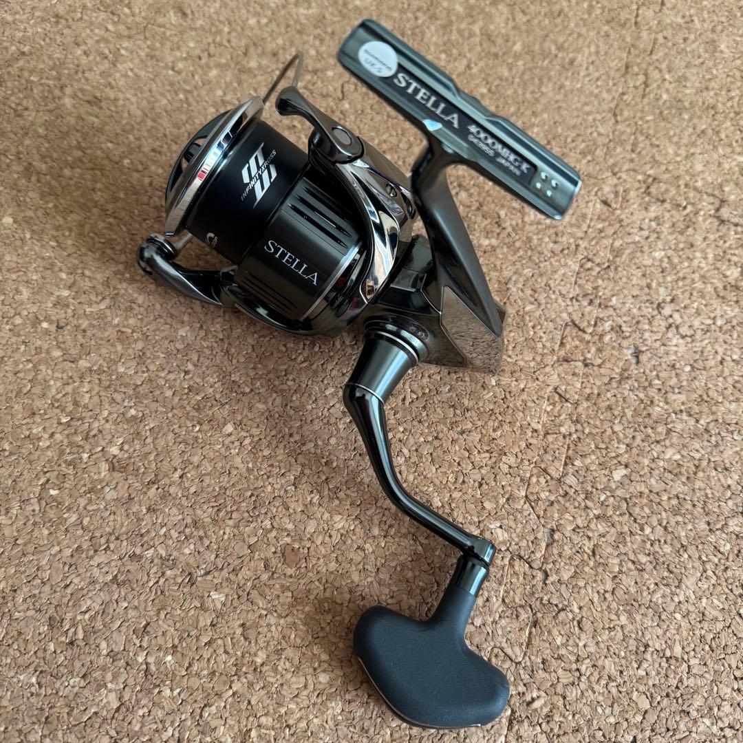 【2回試投のみ極美品】22ステラ 4000MHG ベール対策済製品