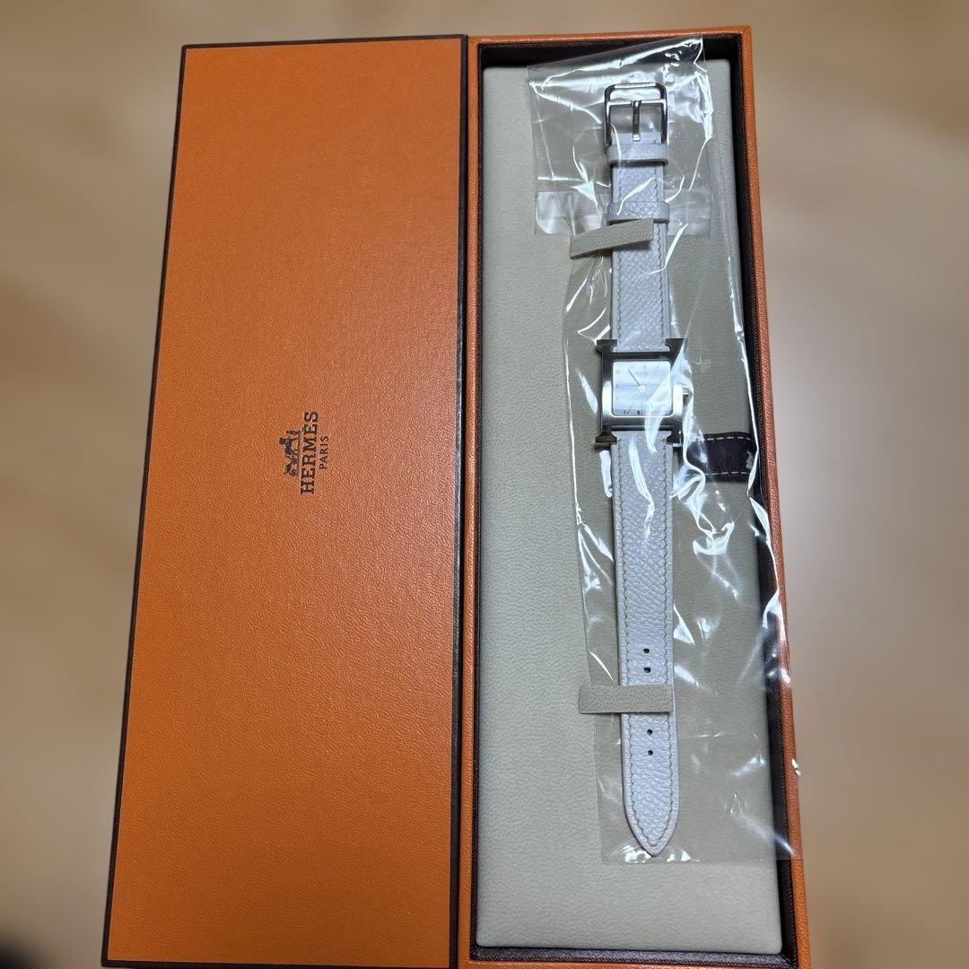 エルメス　Hウォッチ　腕時計