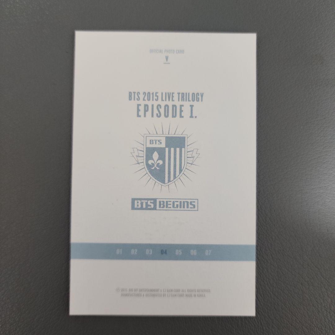 BTS 2015 LIVE BEGINS トレカ(V04)