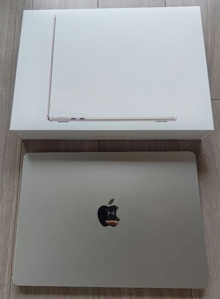 Macbook Air m2 512GB 16GB 色：SL【ジャンク・故障】