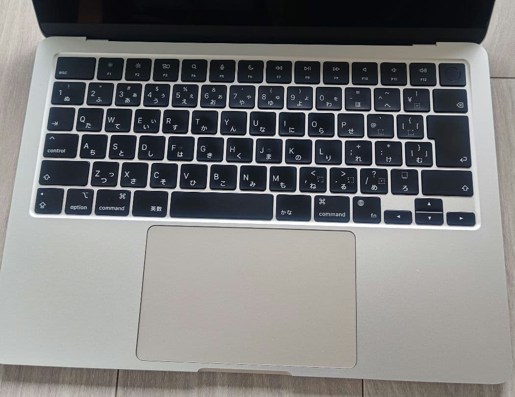 Macbook Air m2 512GB 16GB 色：SL【ジャンク・故障】