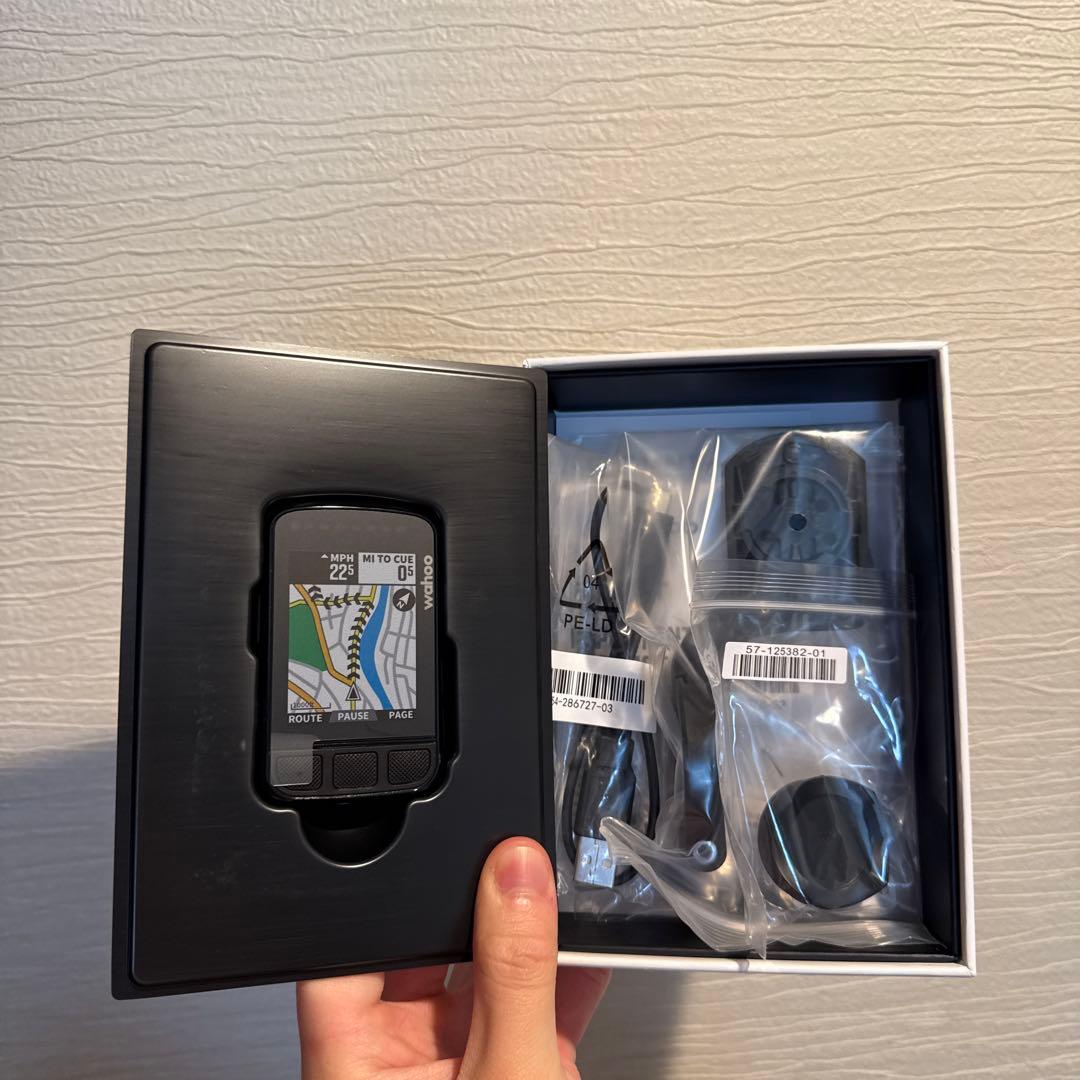 【新品・未使用】Wahoo ELEMNT BOLT ワフー ボルト サイコン