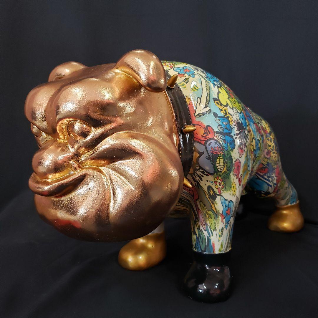 ブルドッグ 犬 オブジェ 置物 インテリア 雑貨 アート