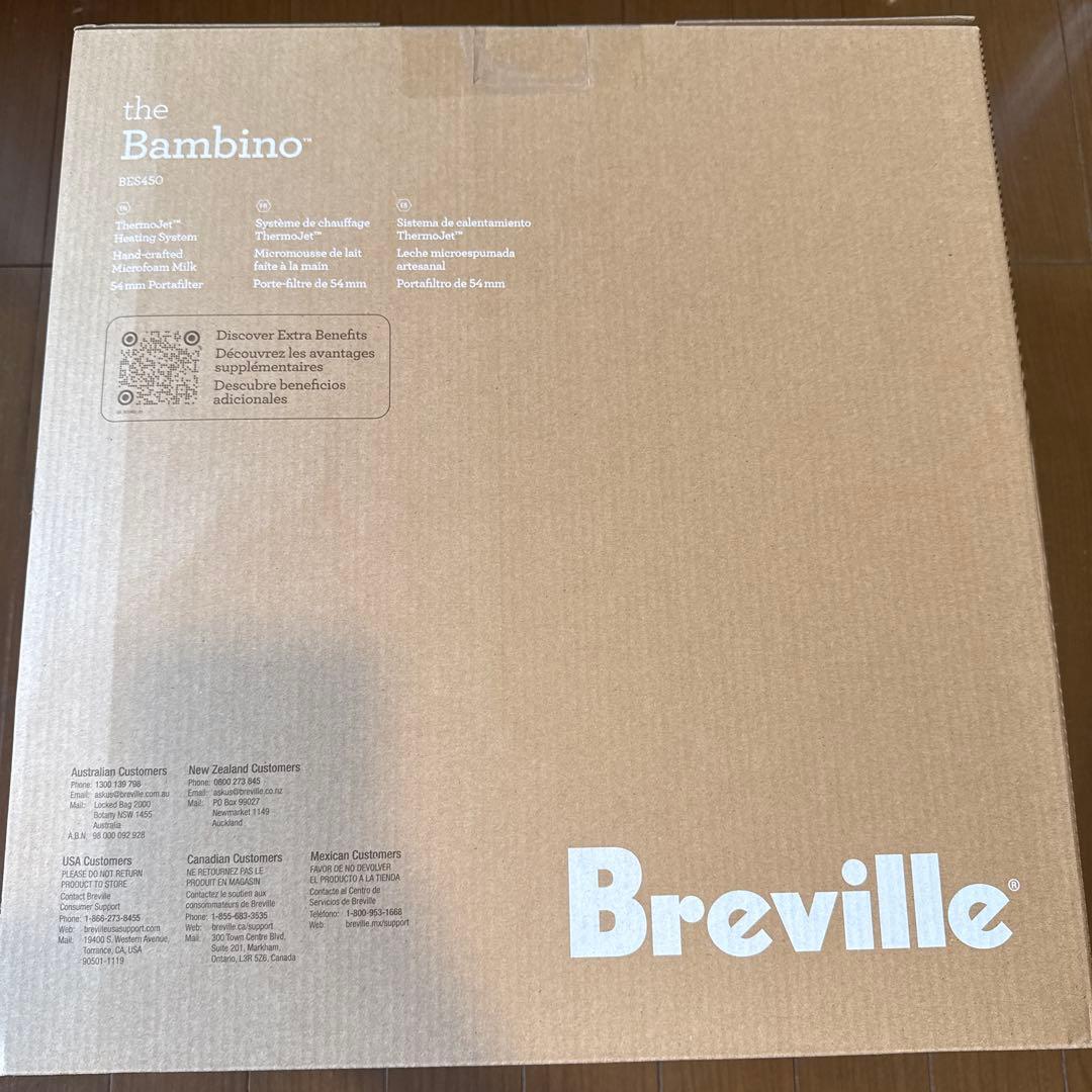 コーヒーメーカー・エスプレッソマシン Breville BES450 BSS