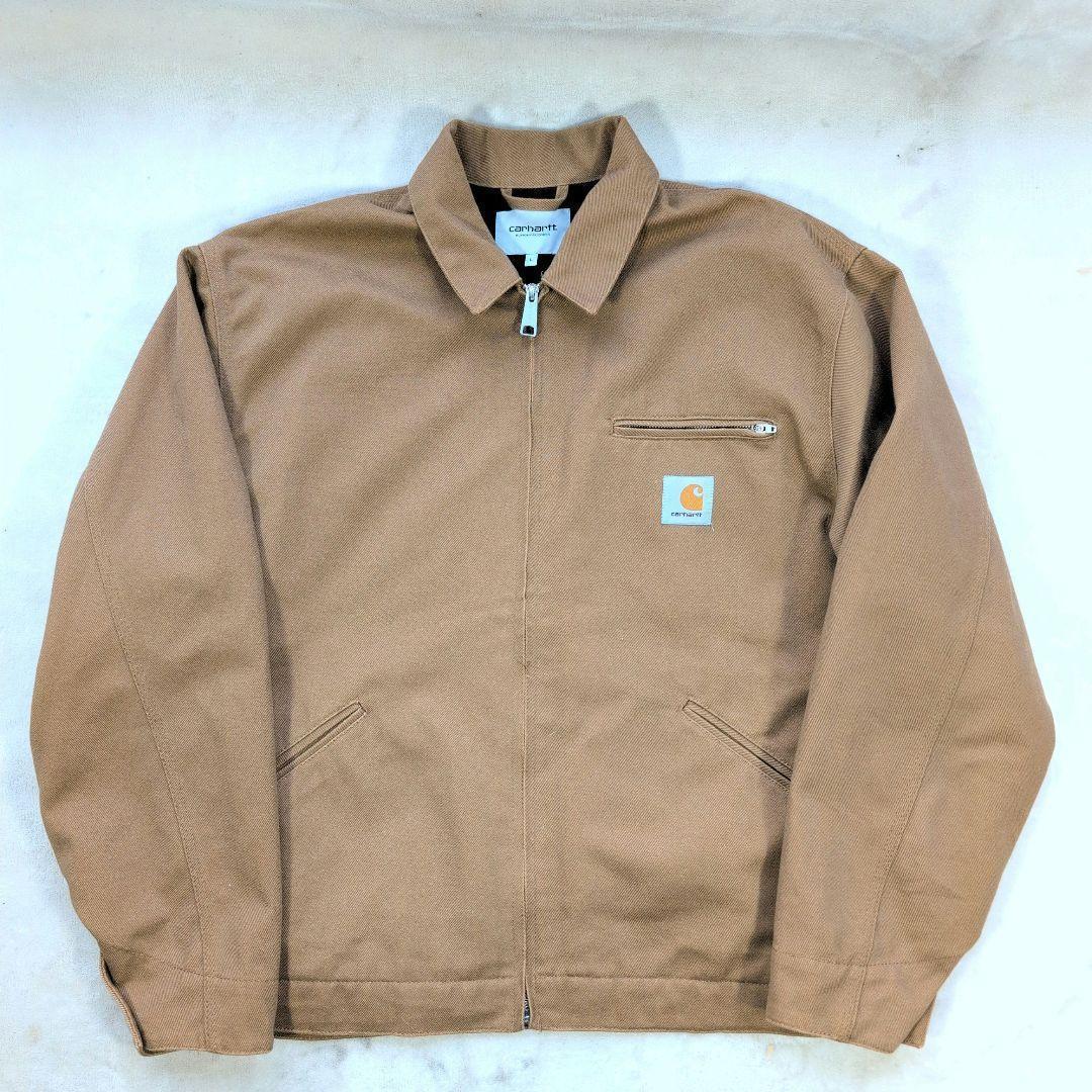 く*ら様 カーハートWIP デトロイトジャケット ブラウン Lサイズ 美品 廃盤