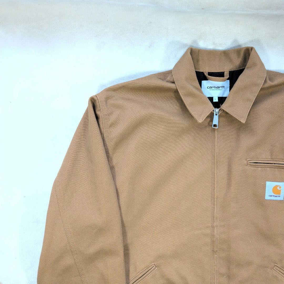 く*ら様 カーハートWIP デトロイトジャケット ブラウン Lサイズ 美品 廃盤