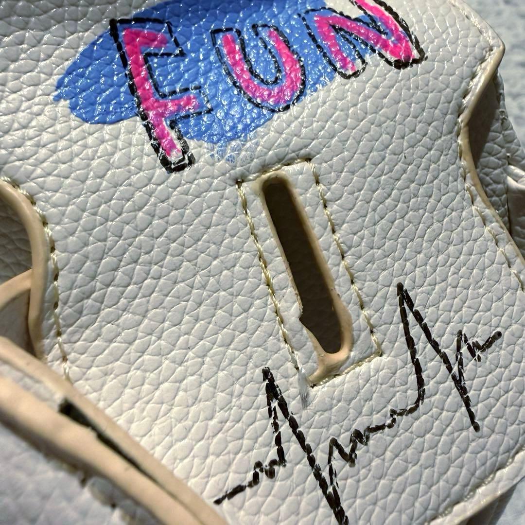 【タグ付き未使用品】 ゲルニカ ペイントハンドバッグ ホワイト シンプソンズ