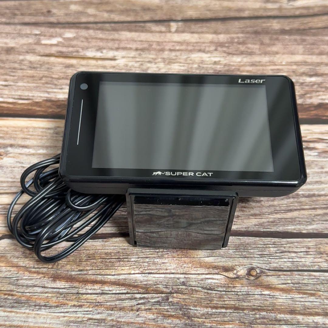 美品ユピテル　スーパーキャットレーザー&レーダー探知機Z120L 指定店モデル