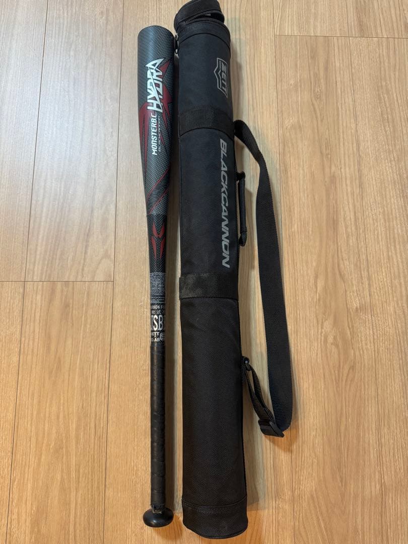 ZETT MONSTER ヒドラ　軟式バット 専用ケース付き