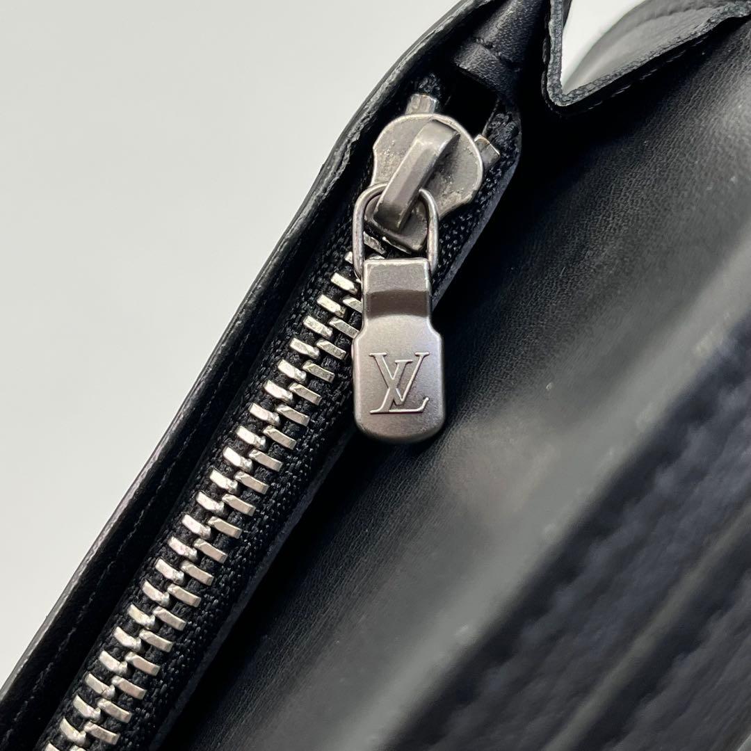 ルイヴィトン 長財布 フラップ ダミエ アンフィニ ブラザ N63010