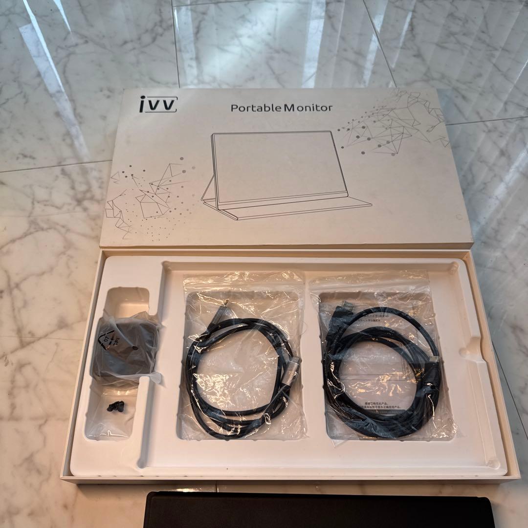 【美品】IVV 13.3インチ モバイル ポータブル モニター 4K IPS液晶