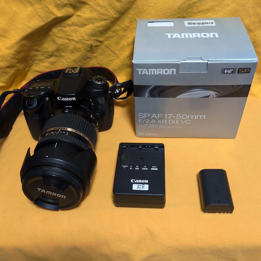 Canon EOS 70D TAMRON 17-50mm セット