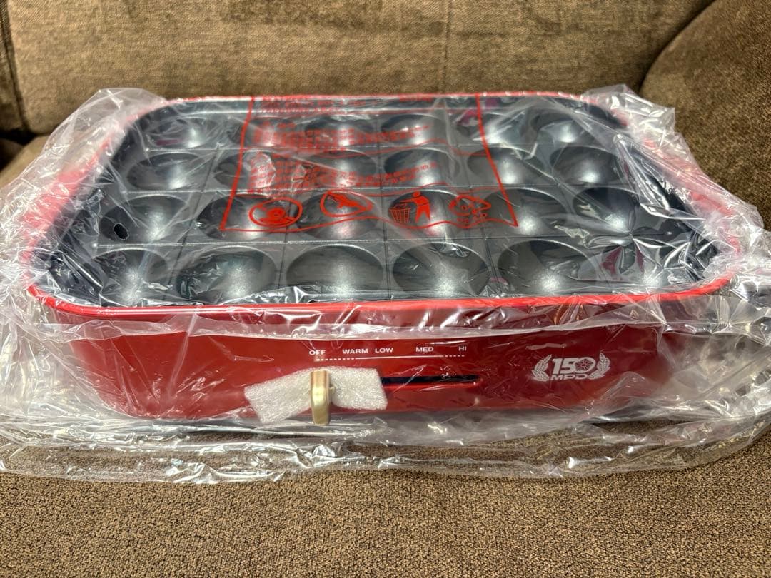 【激レア！希少】警察 限定 BRUNO コンパクトホットプレート レッド 非売品