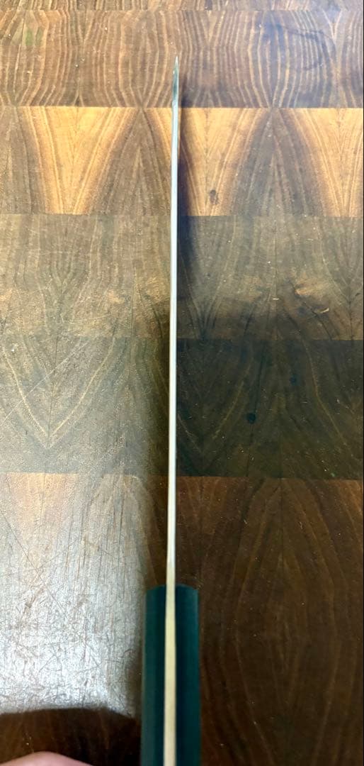 三条　義平　HAP40 切付　牛刀　200mm 包丁　粉末ハイス　洋包丁　両刃