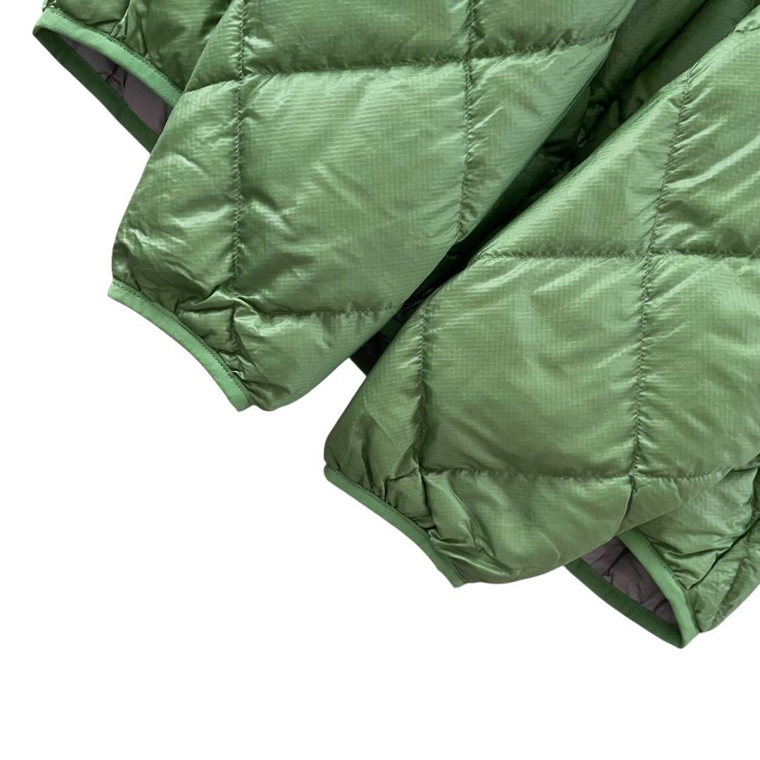 【美品】mont-bell モンベル ライトアルパイン ダウンジャケット GRN