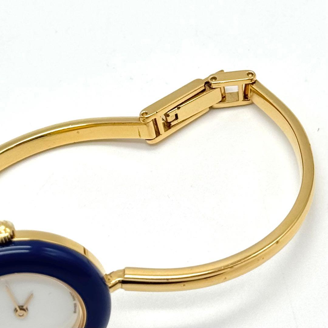 箱付き美品 GUCCI 腕時計 チェンジベゼル レディース ゴールド 12色