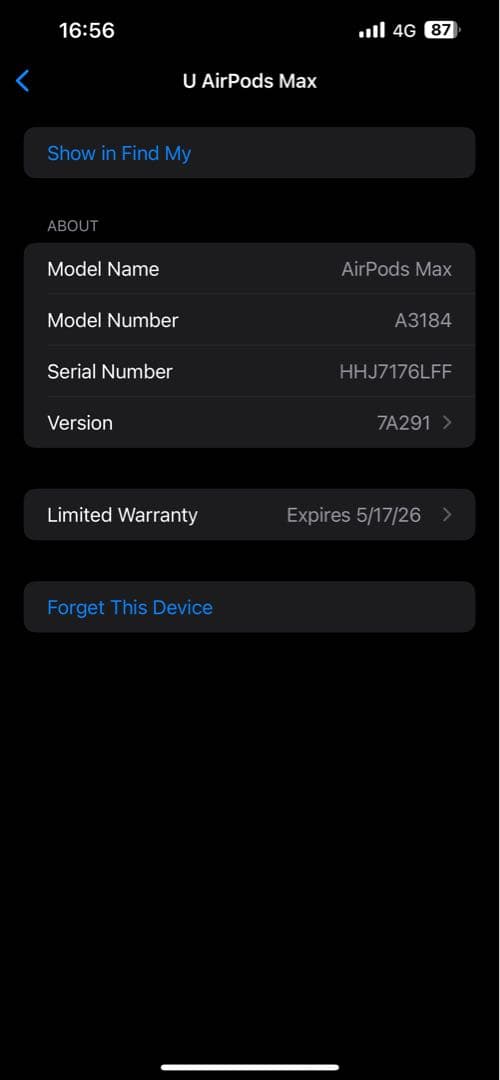AirPods Max 第二世代TYPE-C ミッドナイトネイビー