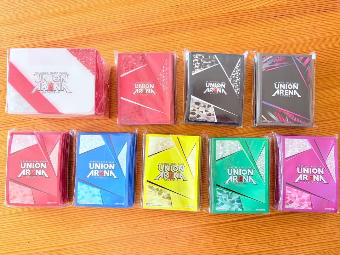 ユニオンアリーナ　オフィシャルスリーブ８種　デッキケース