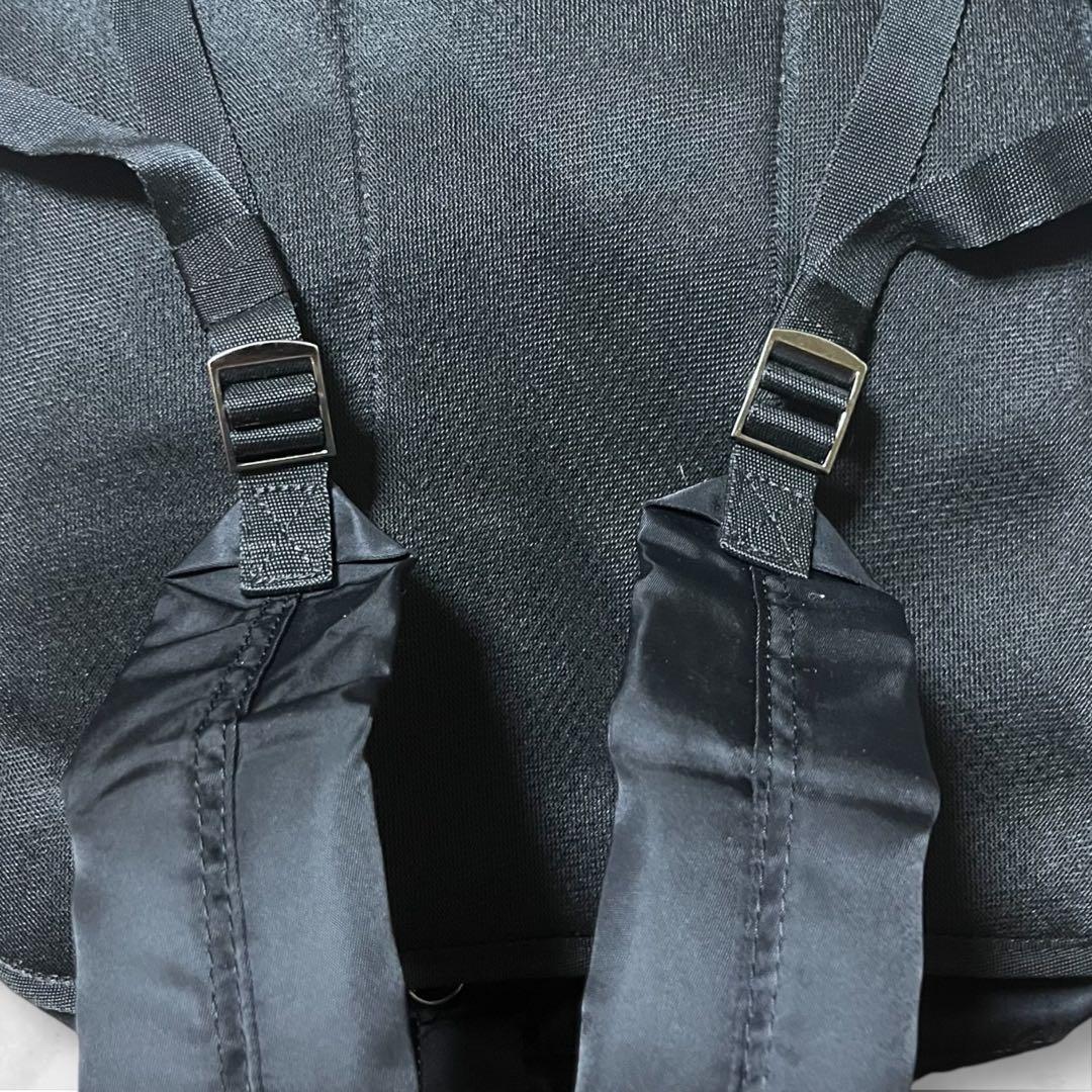 【極美品】agnès b. マザーズバッグ ブラック 2way