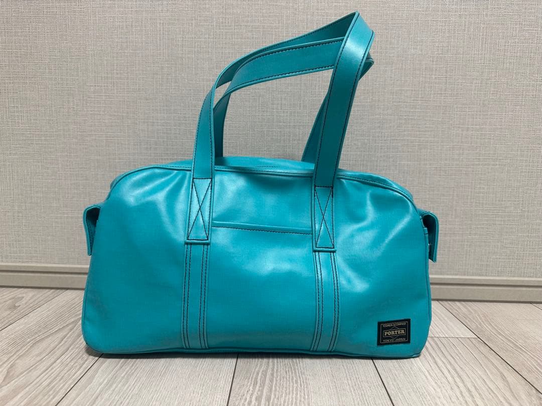 PORTER FREE STYLE Boston Bag -ターコイズ