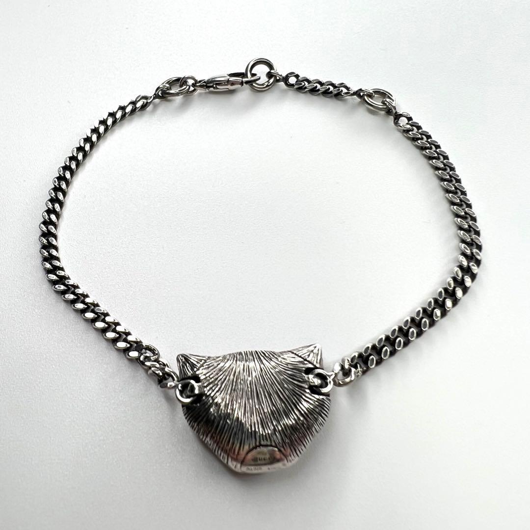 【最終値下げ】美品GUCCI ガーデンキャットヘッド 喜平 ブレスレット.