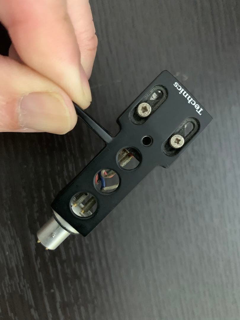 SHURE M44G カートリッジ Technics ヘッドシェル 2個セット