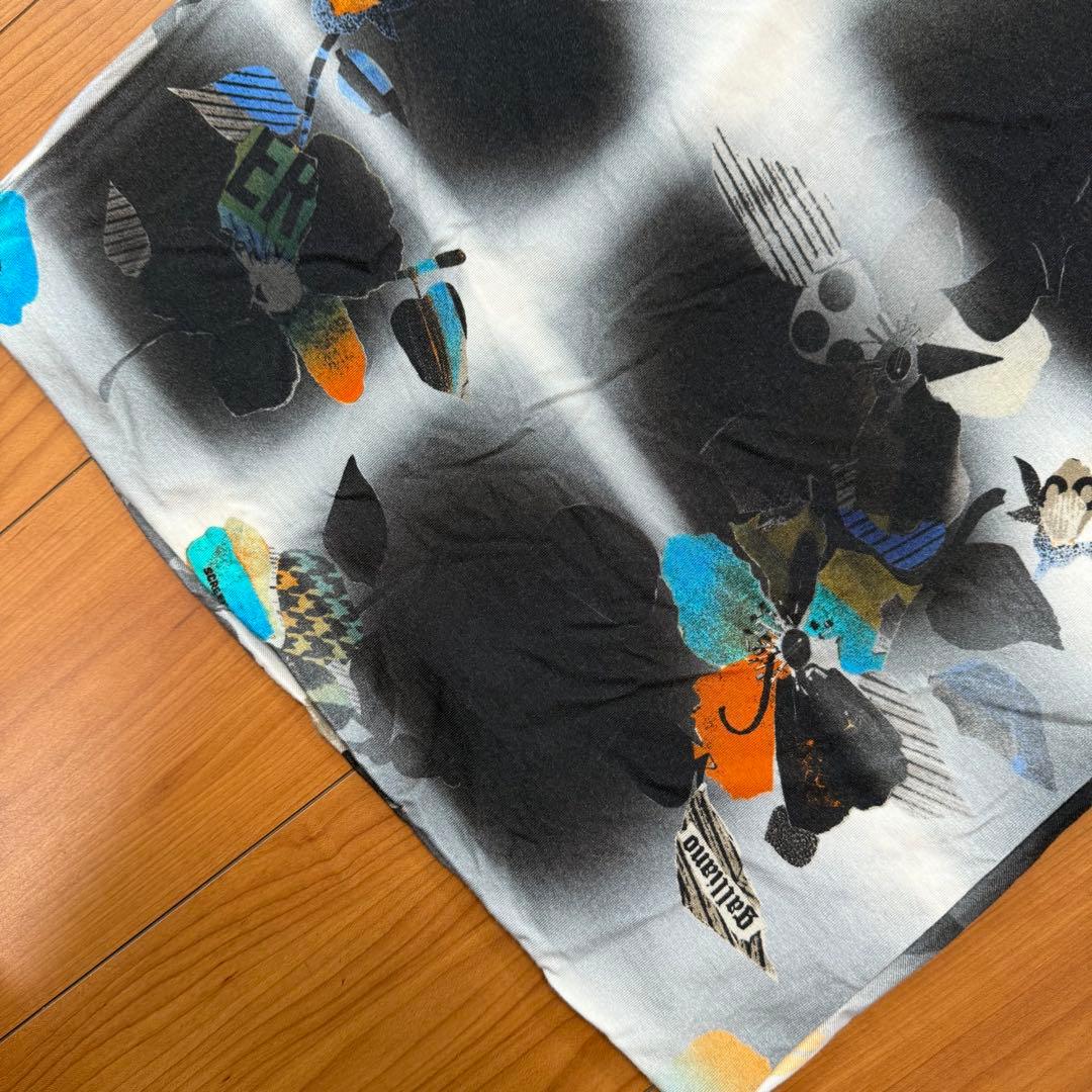 ガリアーノ　galliano キャミソール　ワンピース　プリント　2011