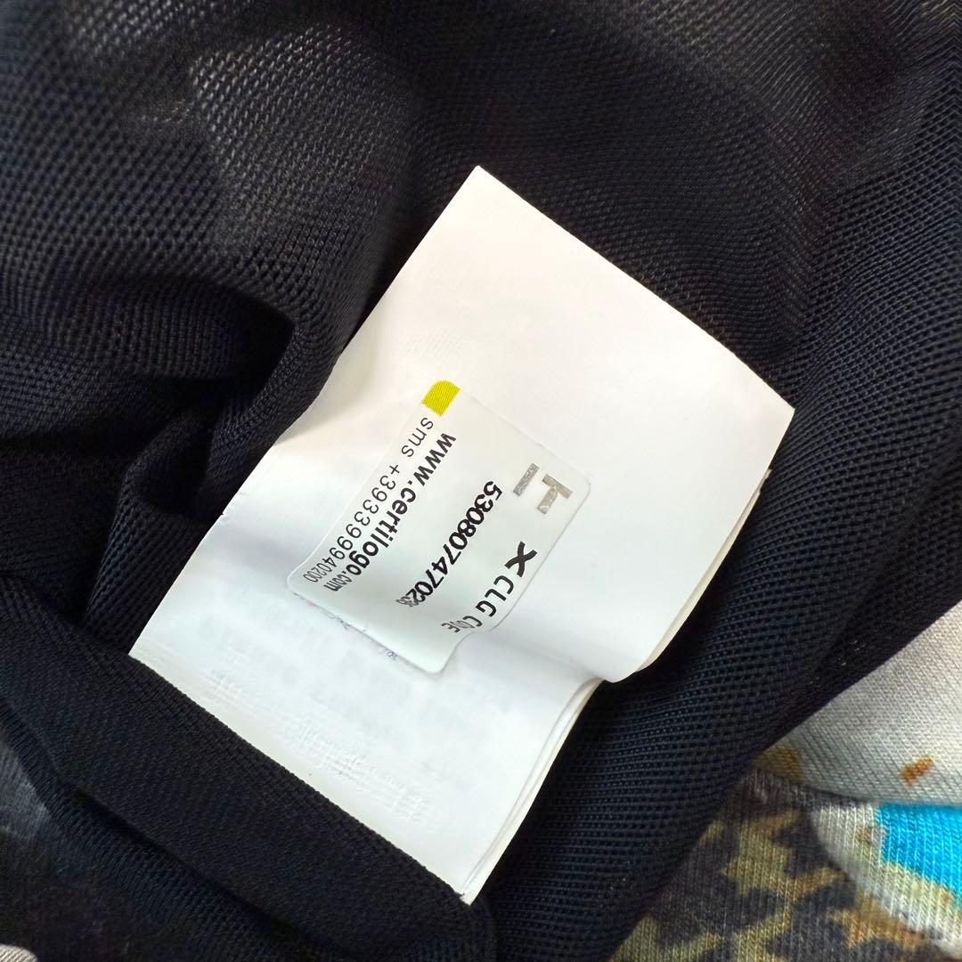 ガリアーノ　galliano キャミソール　ワンピース　プリント　2011