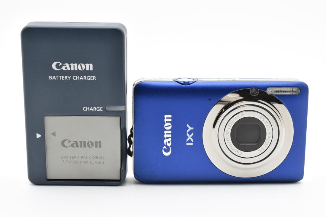 【美品】Canon IXY 210F ブルー　動作確認済