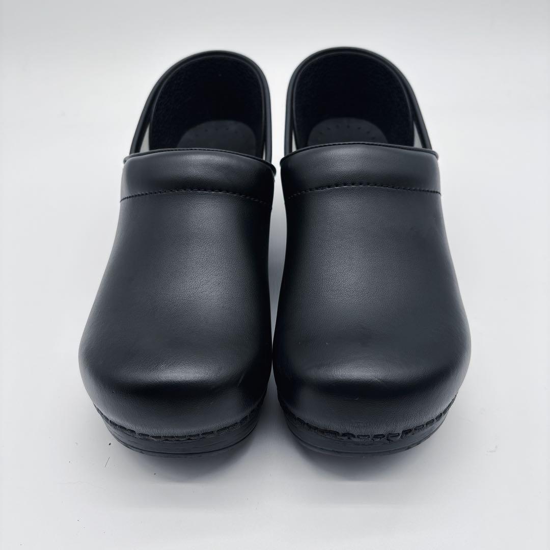 極美品✨ダンスコ　プロフェッショナル　クロックス　サボ　厚底　コンフォート　黒