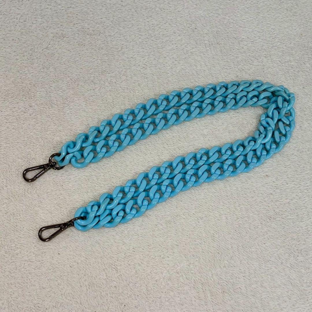 【美品✨】セーブマイバッグ ブルー　ボストンバッグ　2way ショルダーチェーン