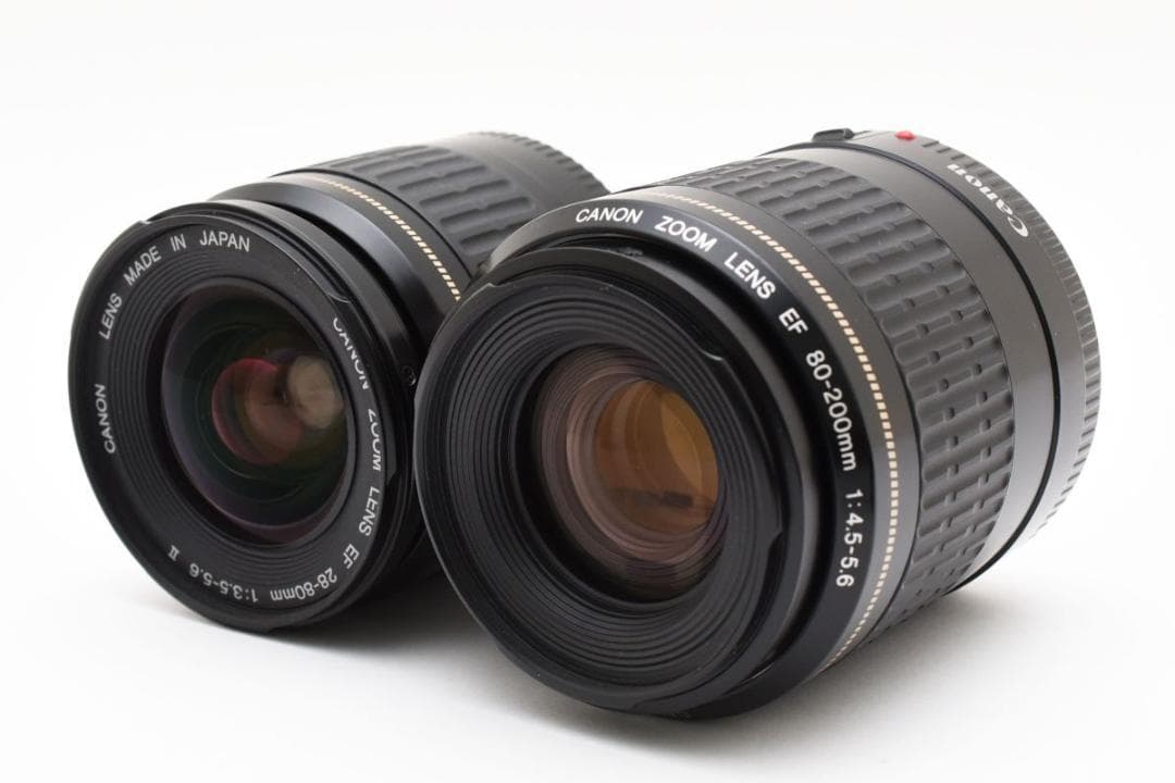 完動品　EOS 80D ダブルレンズキット　Canon 一眼レフカメラ