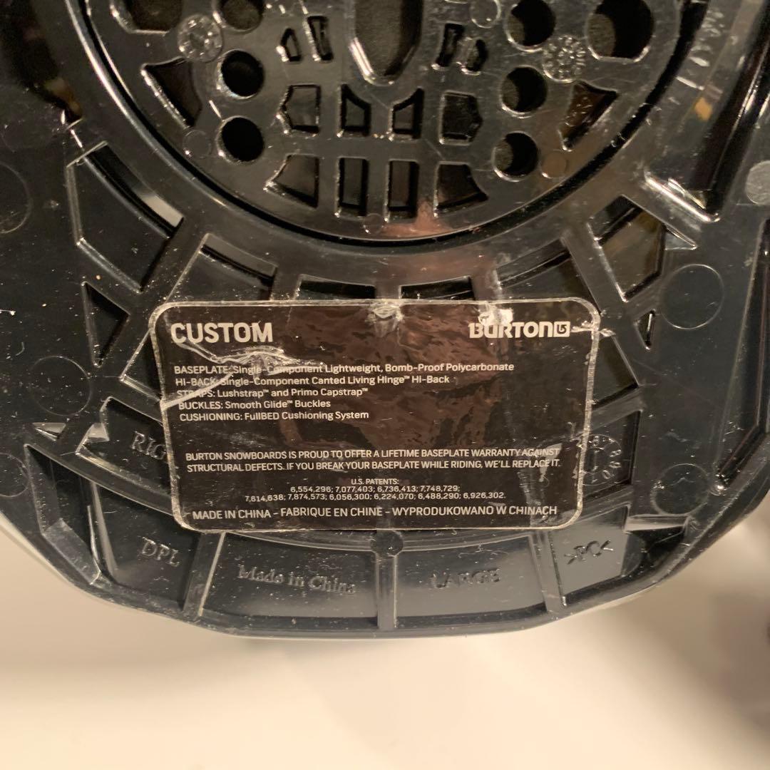 バートン　CUSTOM スノーボード ビンディング L