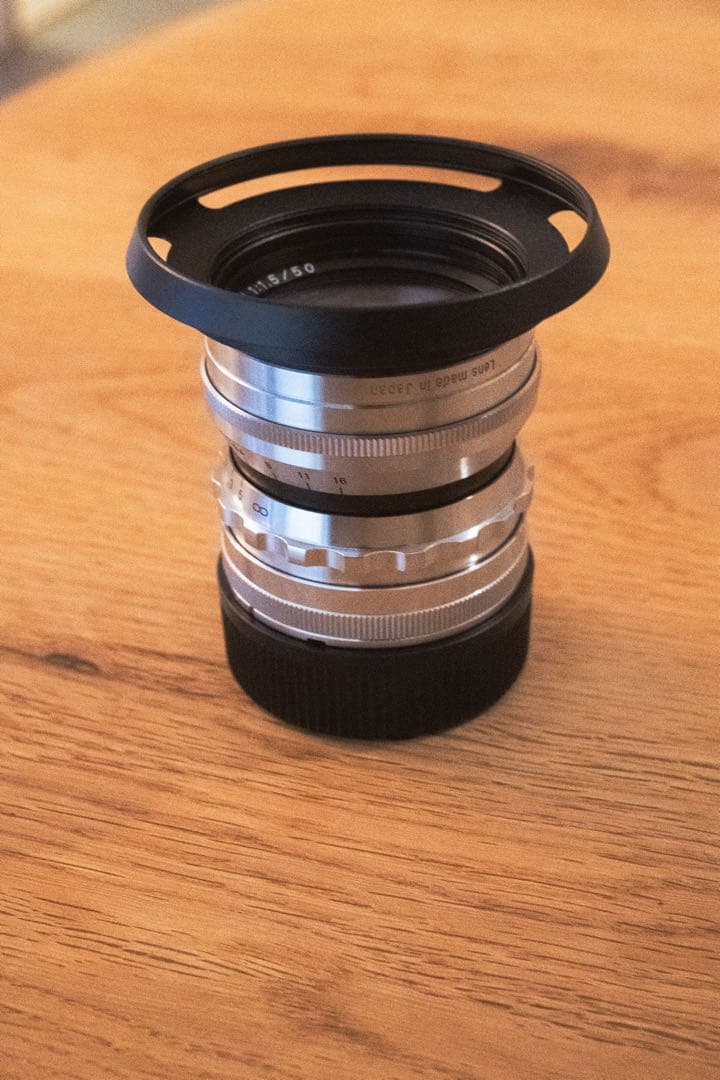 NOKTON 50mm F1.5 Aspherical VM　フォクトレンダー