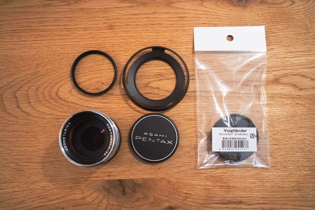 NOKTON 50mm F1.5 Aspherical VM　フォクトレンダー