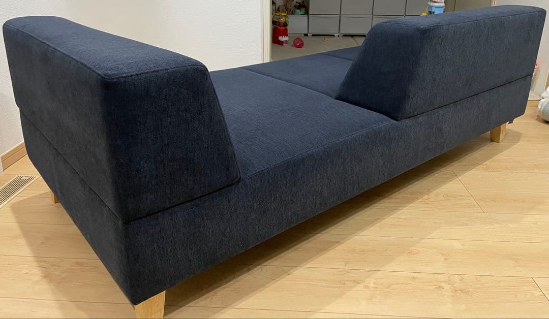 【値下げ交渉歓迎】フランネルソファ　PIVO 2.5人掛け
